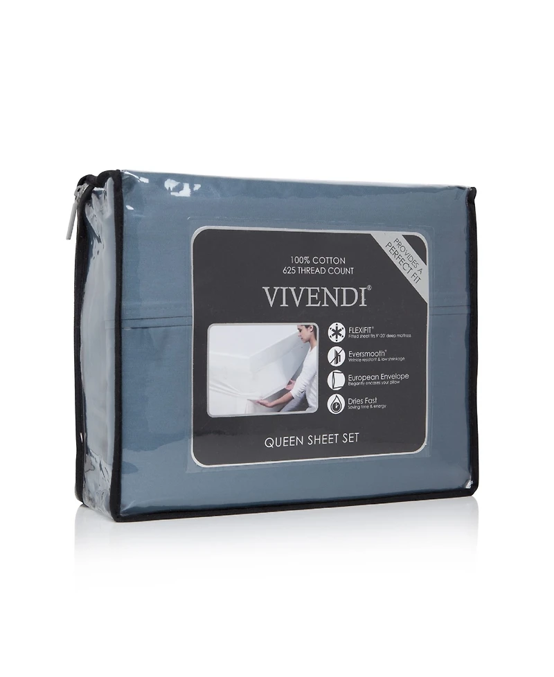 Vivendi 4 Piece Sheet Set, Queen