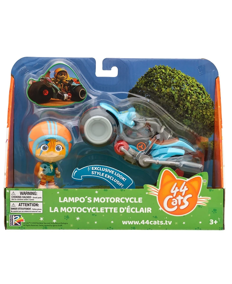 44 Cats Vehicle with 3" Lampo Figure