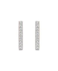 Wrapped Diamond Bar Stud Earrings (1/10 ct. t.w.) in 14k Yellow Gold, Created for Macy's