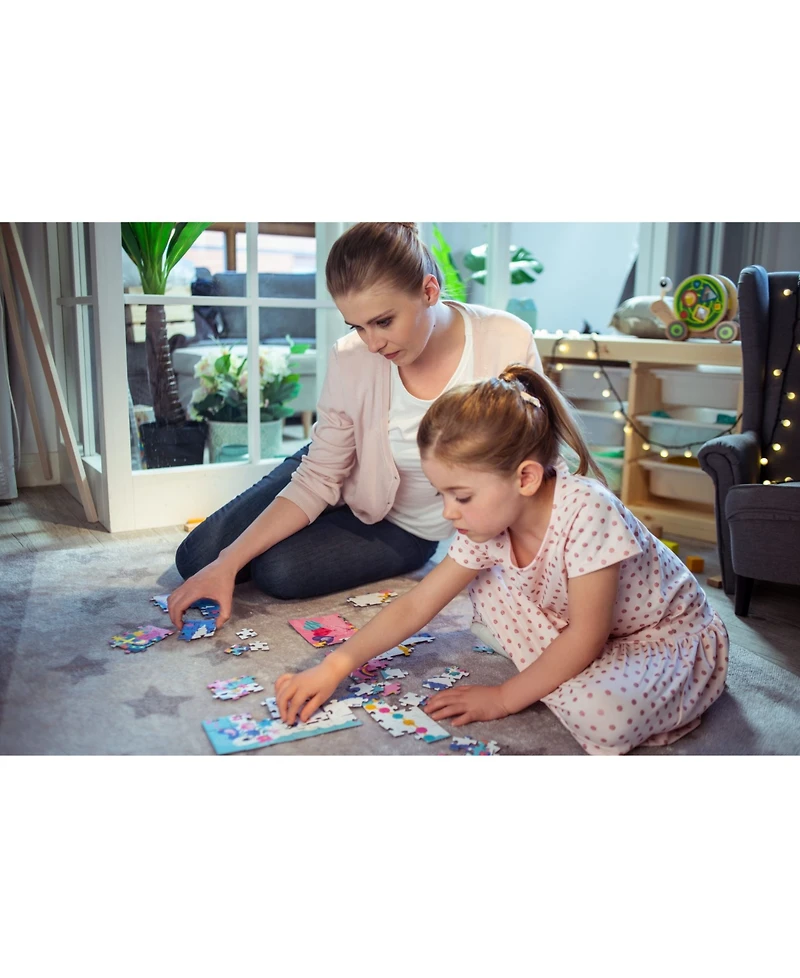 Trefl Crazy Shape Jigsaw Puzzle Facing a Tiger, 600 Piece