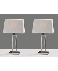 Adesso Camila Table Lamp, 2 Piece