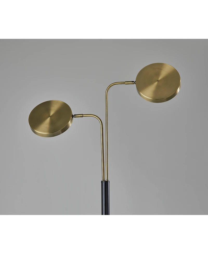 Adesso Rowan Led Floor Lamp with Smart Switch