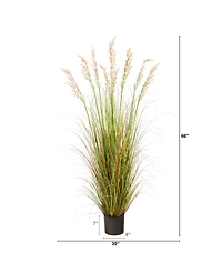 5.5' Plume Grass Artificial Plant