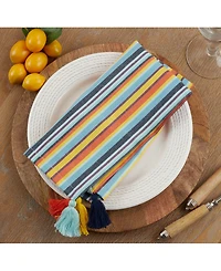 Saro Lifestyle Color Splash Table Napkin 20" x 20", Set of 4
