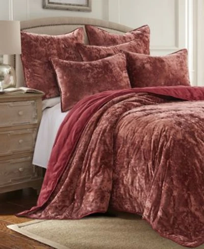 Levtex Abruzzi Velvet Reversible Quilts