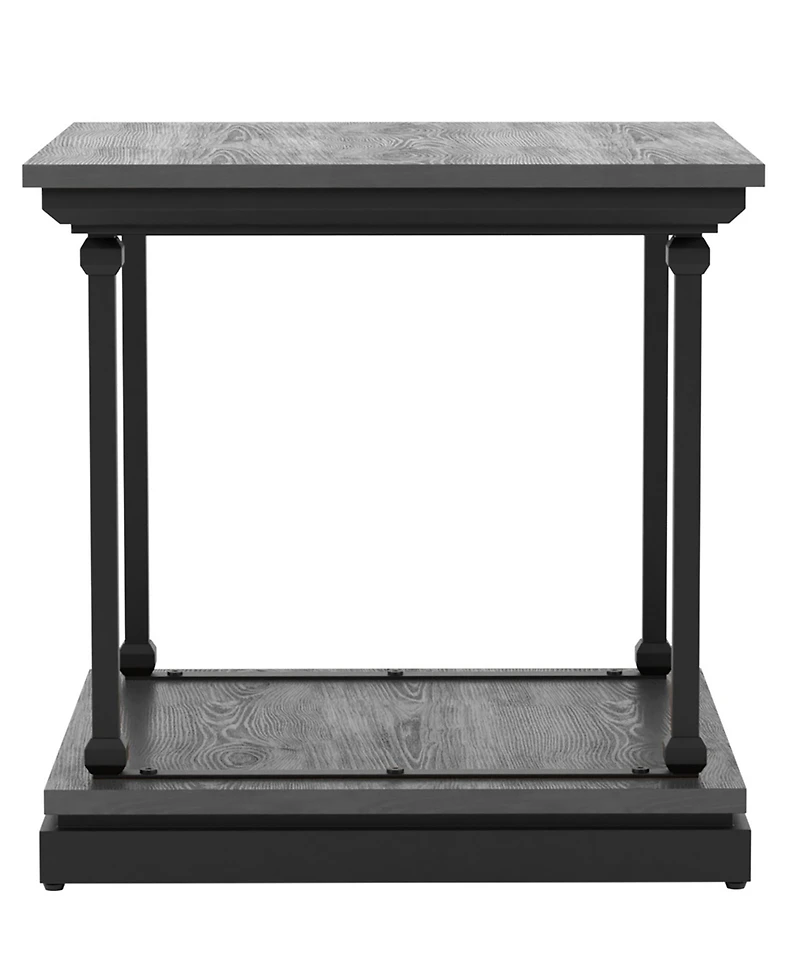 Grestin Open Shelf End Table