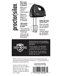 Proctor Silex Easy Mix 5-Speed Hand Mixer