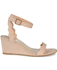 Journee Collection Women's Loucia Wedge Sandals