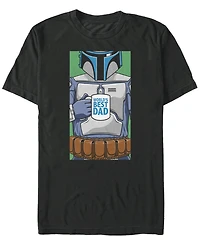 Fifth Sun Men's Worlds Best Dad Short Sleeve Crew T-shirt