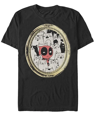 Fifth Sun Men's Cats Rule Short Sleeve Crew T-shirt