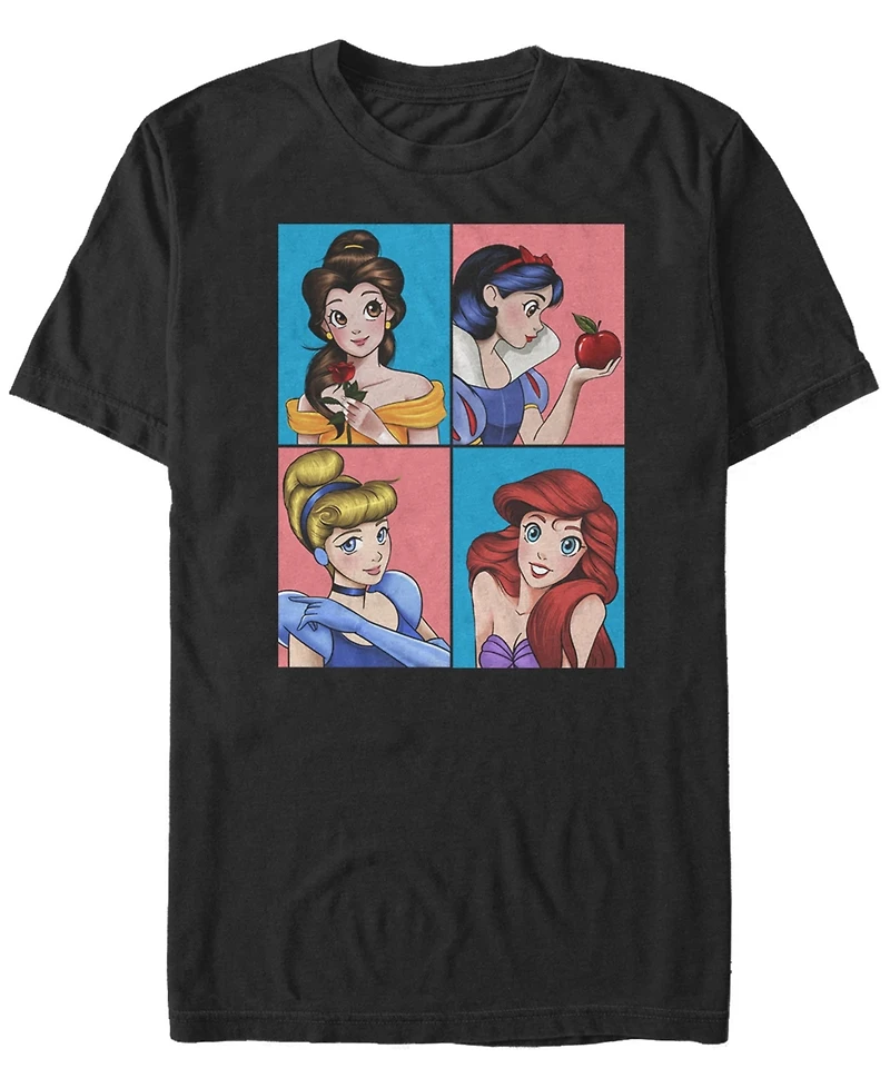 Fifth Sun Men's Princesses Short Sleeve Crew T-shirt