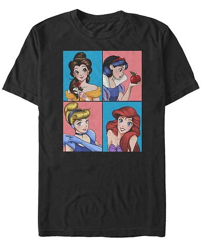 Fifth Sun Men's Princesses Short Sleeve Crew T-shirt