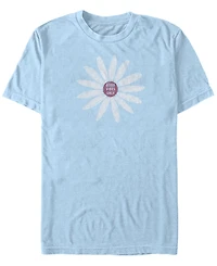 Fifth Sun Men's Simple Daisy Short Sleeve Crew T-shirt