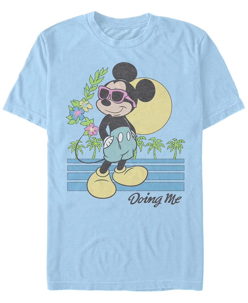 Fifth Sun Men's Mickey Doing Me Short Sleeve Crew T-shirt