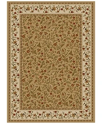 Closeout! Km Home Area Rug Set, Roma Collection 3 Piece Set Floral