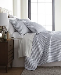 Levtex Tobago Stripe Reversible 3-Pc. Quilt Set