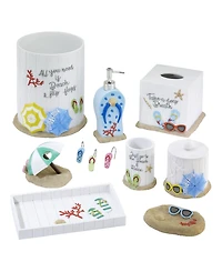 Avanti Beach Mode Flip-Flop Motif Resin Tumbler