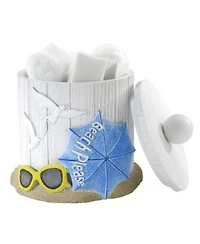 Avanti Beach Mode Flip Flop Motif Resin Bath Accessories