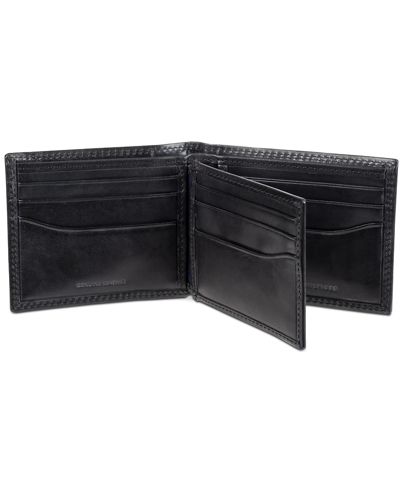 Tommy Hilfiger Men's Wallet Edisto Rfid Slimfold Wallet