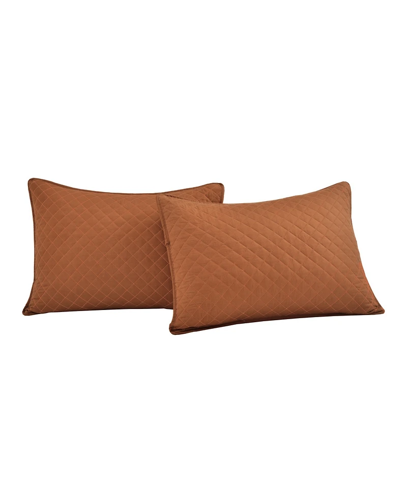 Lush Decor Ava Cotton 3 Piece Quilt Set, Full/Queen