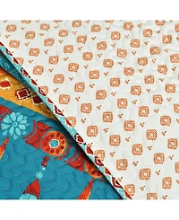 Lush Decor Boho Watercolor Border 3 Piece Quilt Set