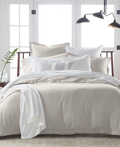 Hotel Collection Linen/Modal Blend Duvet Cover, King, Exclusively at Macy's