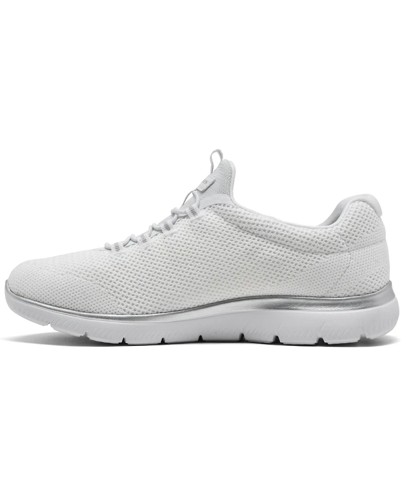 Skechers Women's Summits - Cool Classic Wide Width Athletic Walking Sneakers from Finish Line