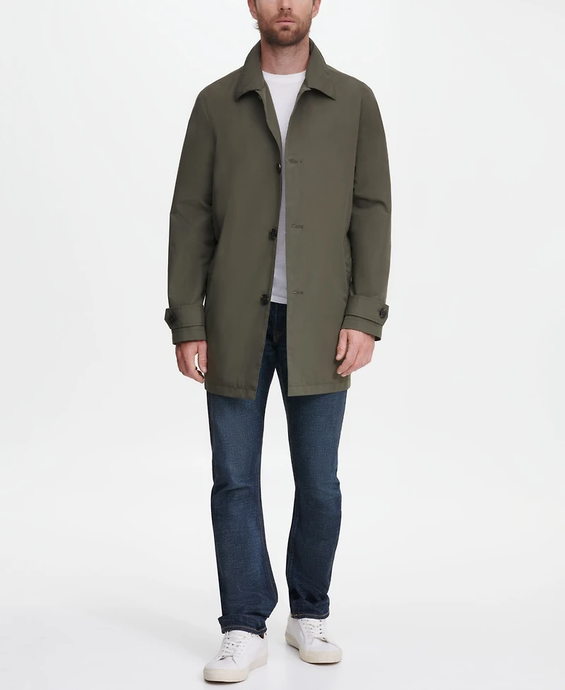 Men's Classic Button Front Rain Topper