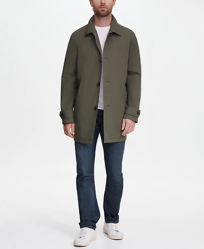 Men's Classic Button Front Rain Topper