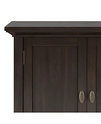 Redmond Solid Wood Low Storage Cabinet