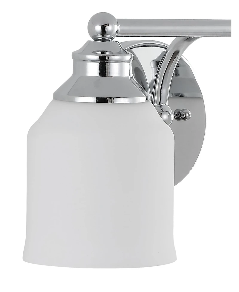 Lydia 4-Light Glass Farmhouse Cottage Led Vanity Light