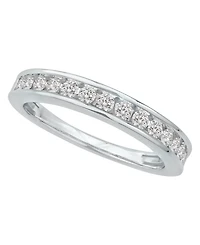 Certified Diamond Channel Band (1/2 ct. t.w.) 14K White Gold or Yellow