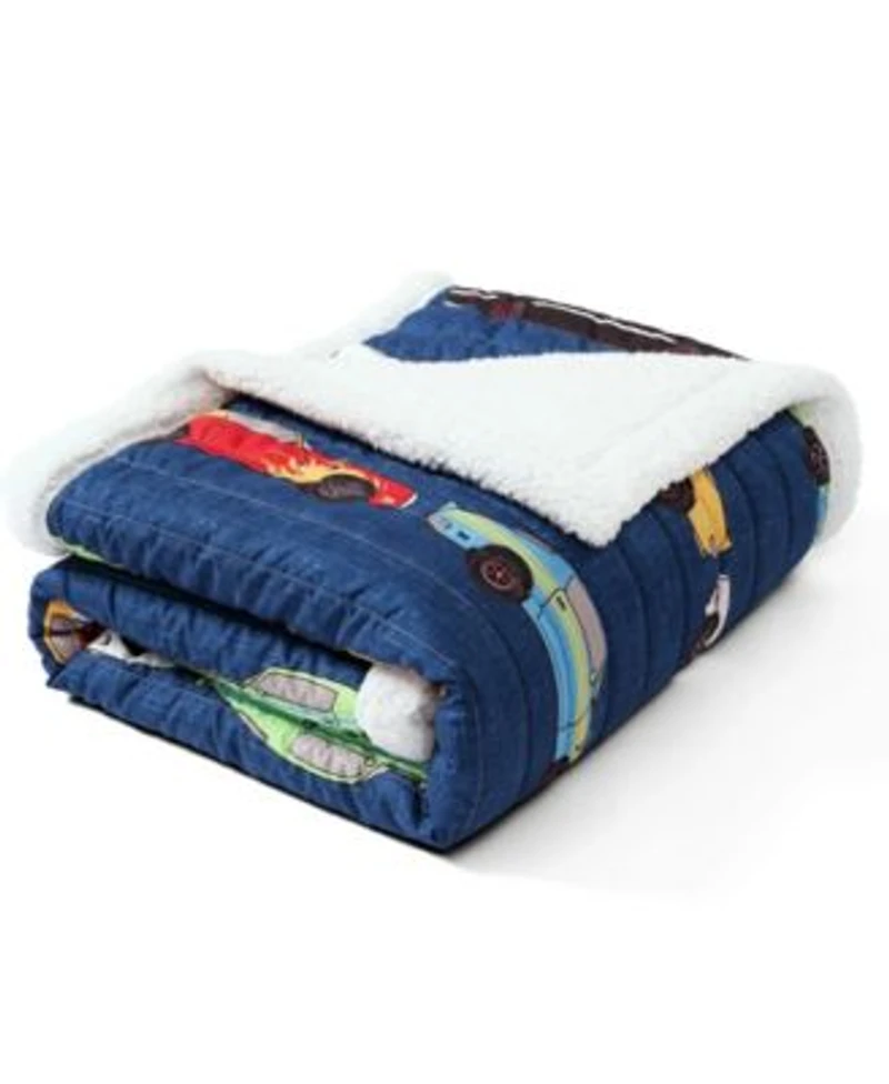Lush Decor Kids Race Cars Quilt Sets