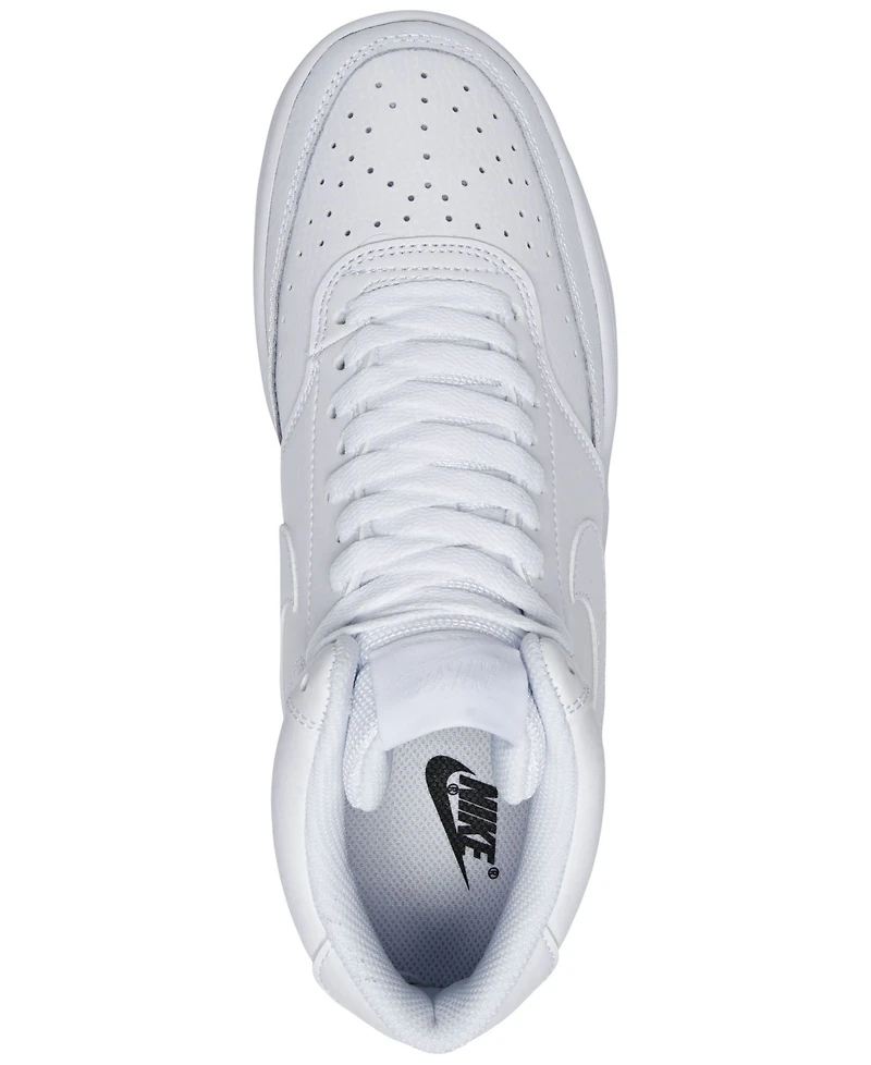 Nike Women's Court Vision Mid Casual Sneakers from Finish Line