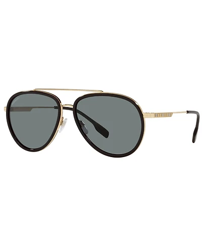 Burberry Men's Polarized Sunglasses, BE3125 Oliver