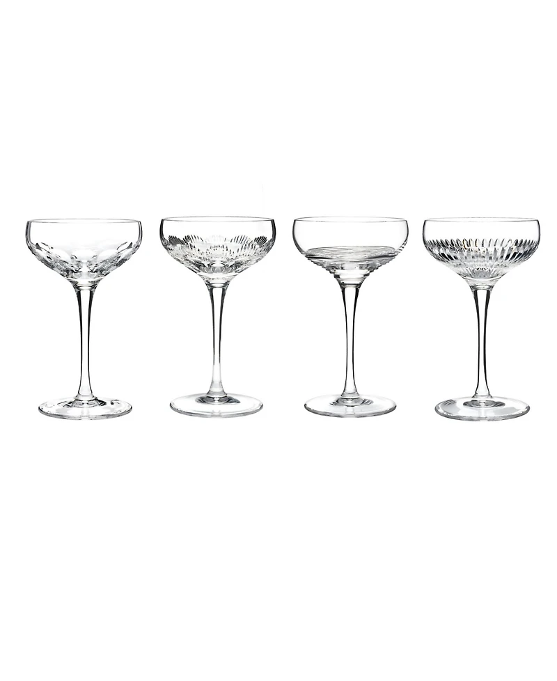 Waterford Mixology Rum Coupe 4 oz, Set of 4