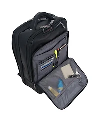 Full-Grain Colombian Leather 16" Laptop Tablet Travel Backpack