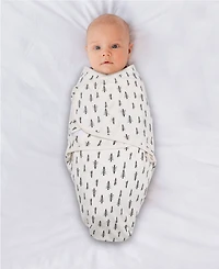 The Peanutshell Newborn Swaddles for Baby Girls, 3 Pack Set, Pink Floral Stars