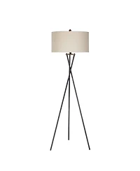 Fangio Lighting Tripod Rust Floor Lamp