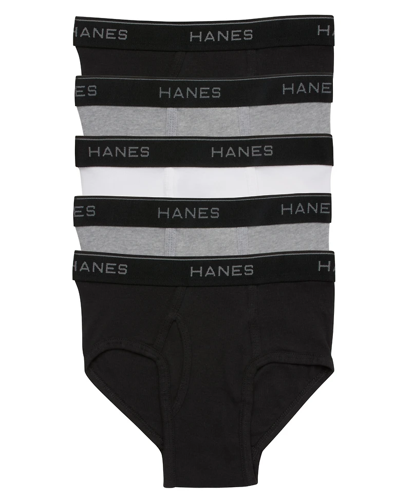 Big Boys Ultimate Cotton Blend Dyed Brief, Pack of 5