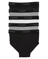 Big Boys Ultimate Cotton Blend Dyed Brief, Pack of 5