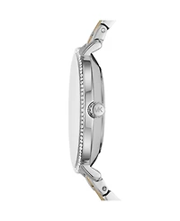 Michael Kors Women's Pyper Two-Tone Stainless Bracelet Watch 32mm Gift Set