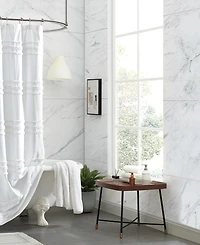 Dkny Chenille Stripe Shower Curtain, 72" x