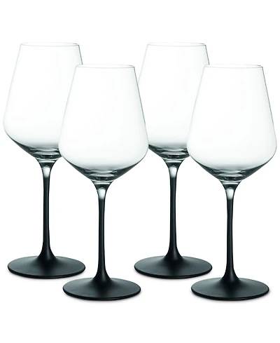 Villeroy Boch Manufacture Rock White Wine Glasses, Set of 4