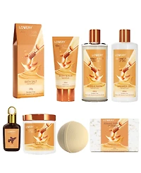 Almond Milk And Honey Spa Kit, 9 Piece