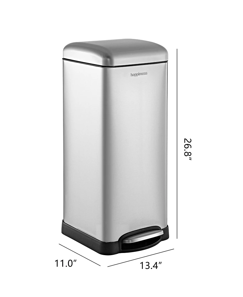Betty Retro Step-Open Trash Can