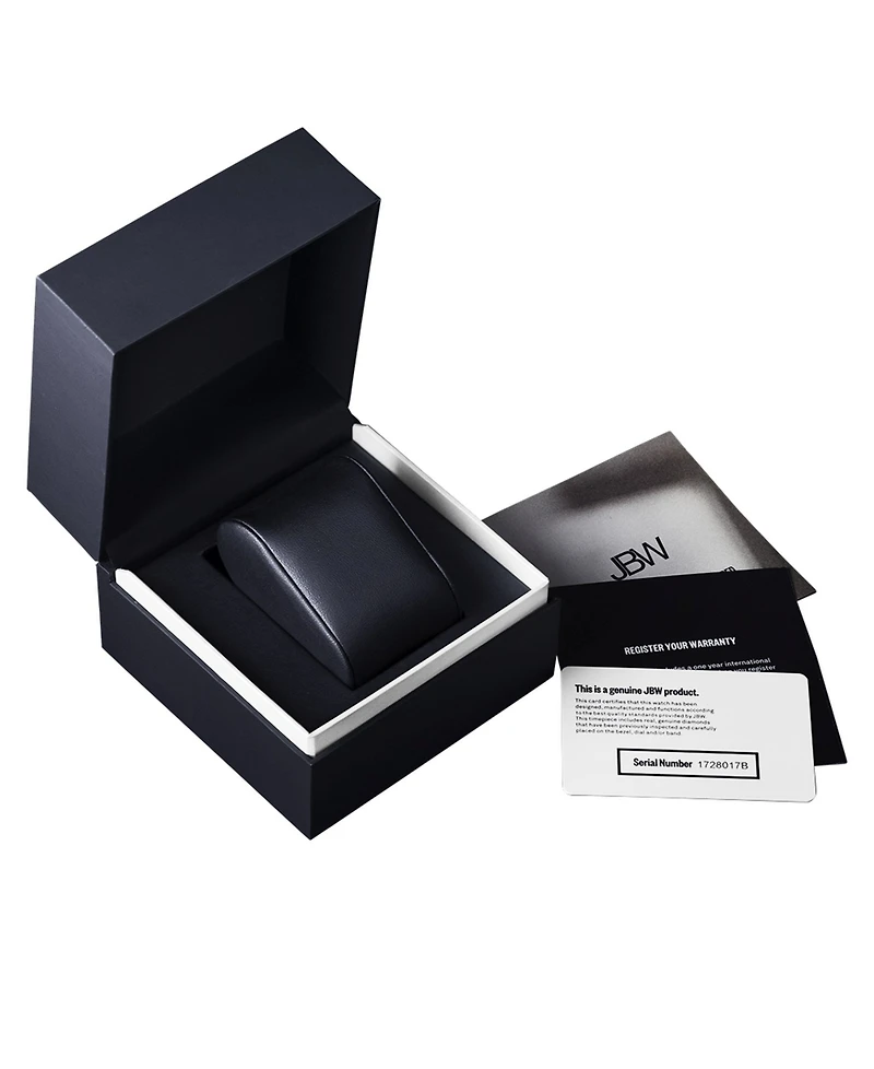 Jbw Men's Jet Setter Gmt 18K Gold-Plated Stainless Steel Bracelet Watch 46mm