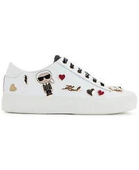 Karl Lagerfeld Paris Women's Cate Pins Lace-Up Sneakers