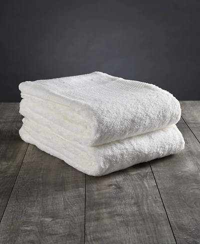 Delilah Home Resort Collection Organic Turkish Cotton 2-Pc. Hand Towels, 16" x 30"