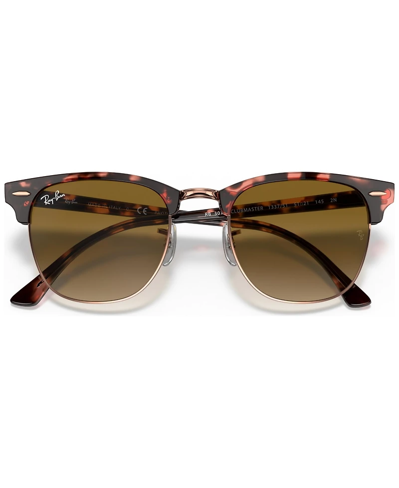 Ray-Ban Sunglasses, Clubmaster Fleck RB3016